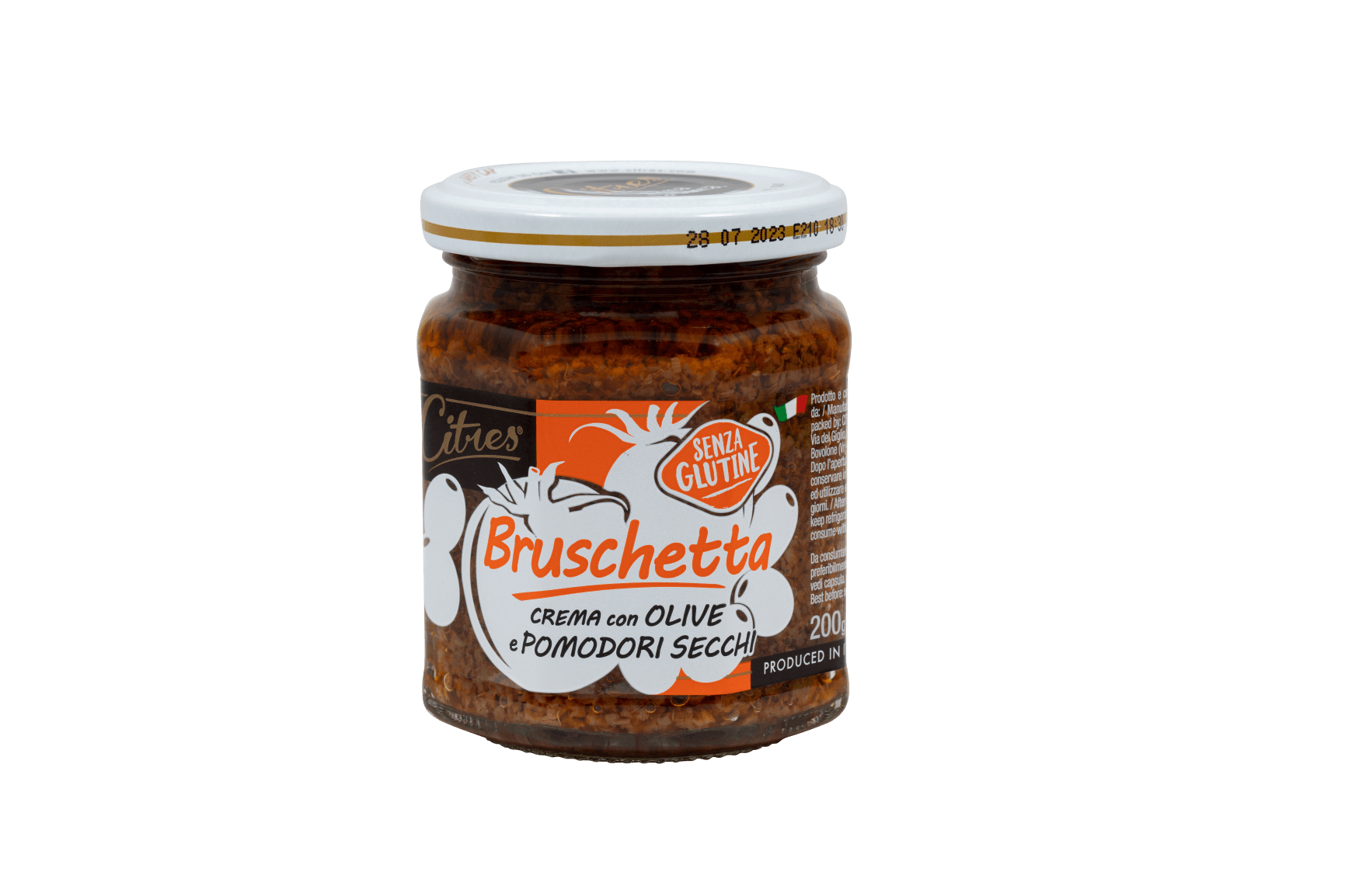 Bruschetta - oliivi ja päikesekuivatatud tomati määre 200g/200g