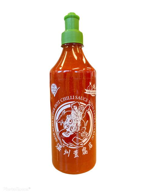 Sriracha terav tsillikaste ekstra küüslaauguga, 500ml
